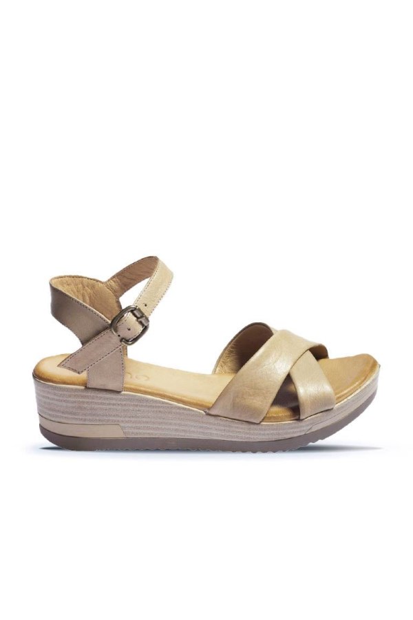 MOUTON - TAUPE DOUCHE SANDALS WOMEN