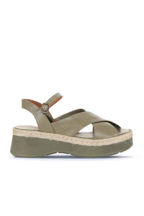 BROOK - GREEN DOUCHE SANDALS WOMEN