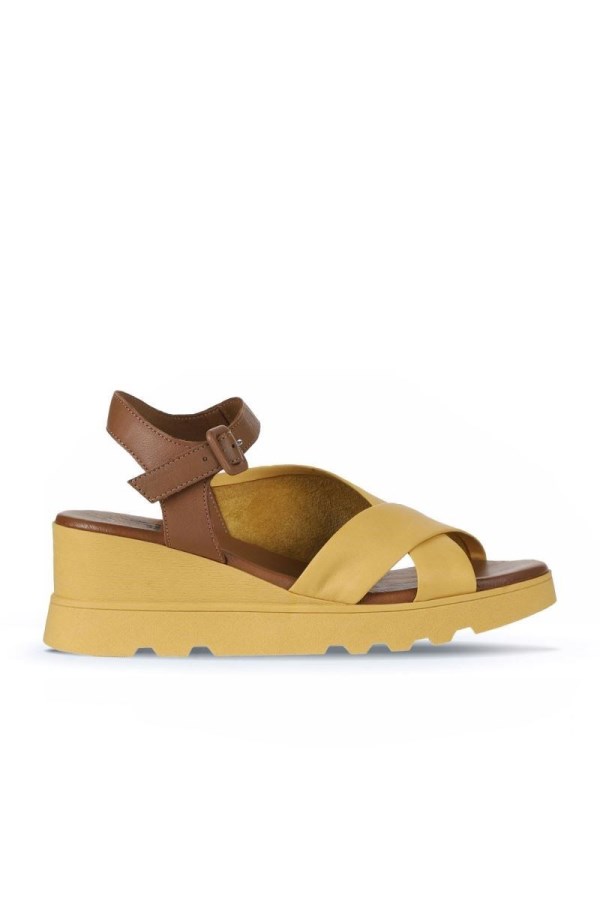 NOCHE - YELLOW DOUCHE SANDALS WOMEN