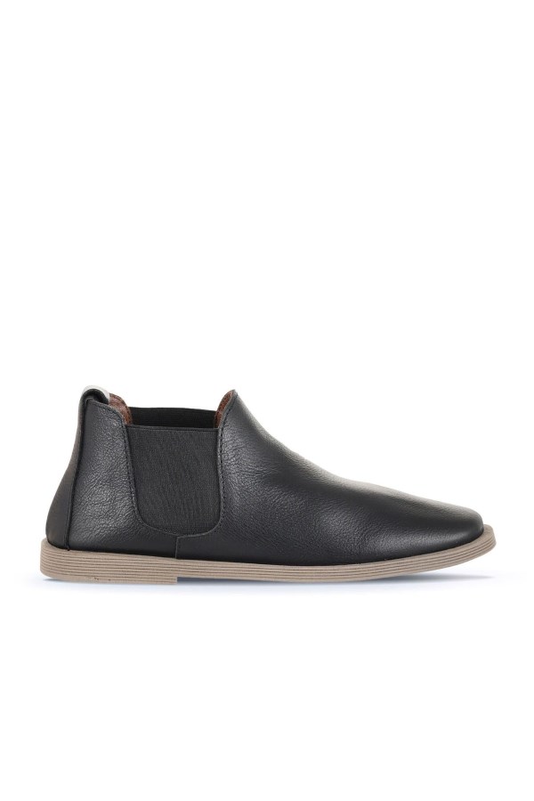 BLACK FLATS BOOTS WOMEN