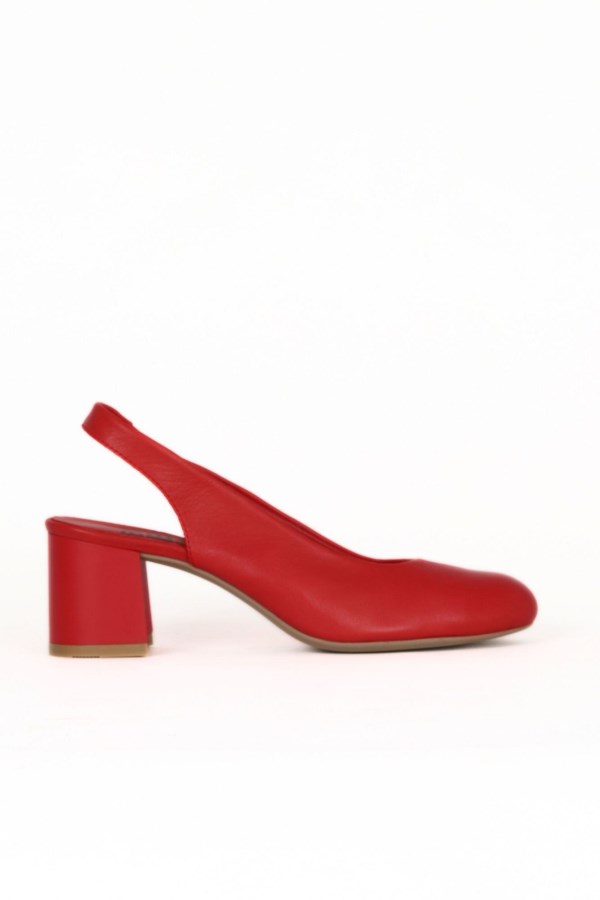 BLOOD - RED HIGH HEEL WOMEN