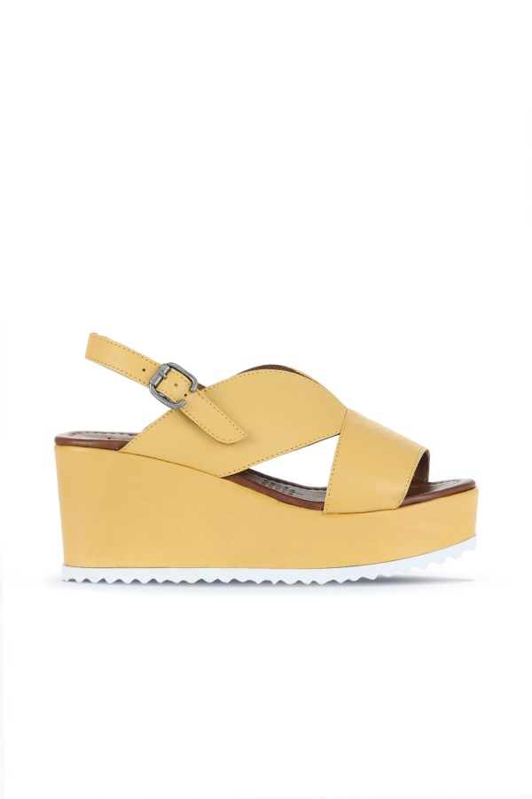 NOCHE - YELLOW HIGH HEEL SANDALS WOMEN