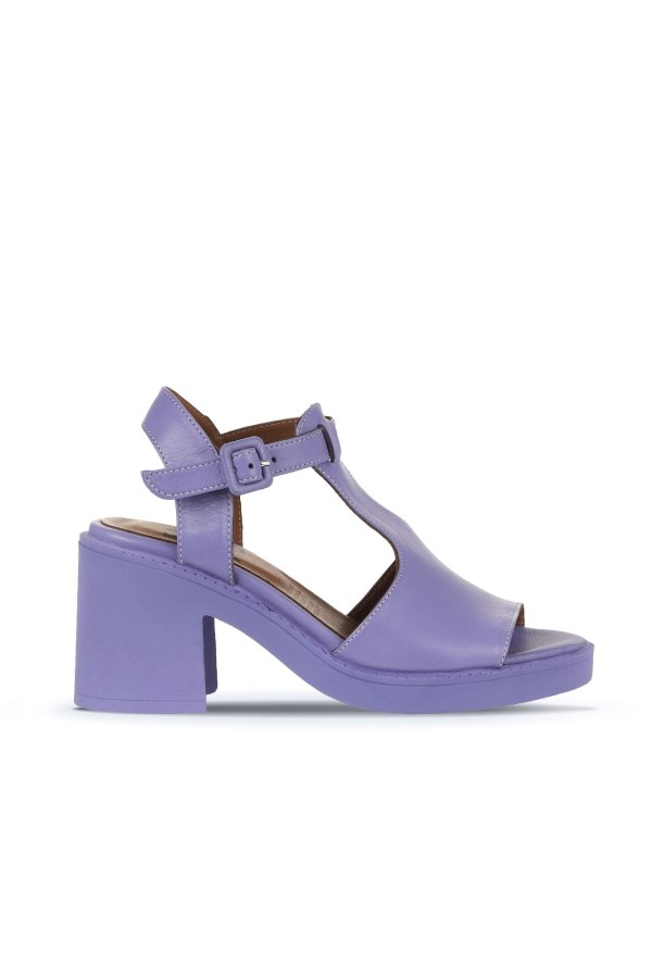 LAVENDER - PURPLE HIGH HEEL SANDALS WOMEN