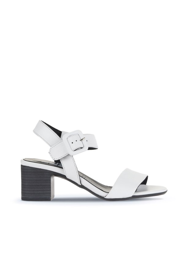 WHITE HIGH HEEL SANDALS WOMEN