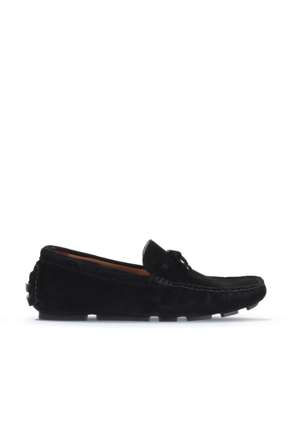 BLACK SUEDE LOAFER MEN