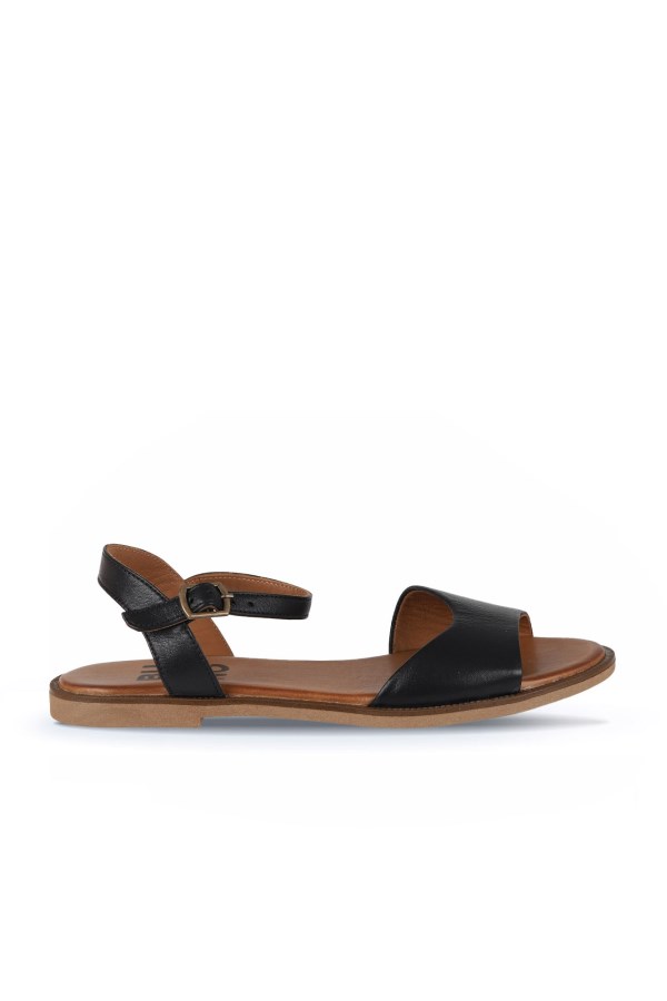 BLACK SANDALS WOMEN
