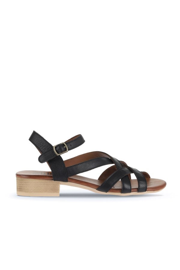 BLACK SLIPPERS WOMEN