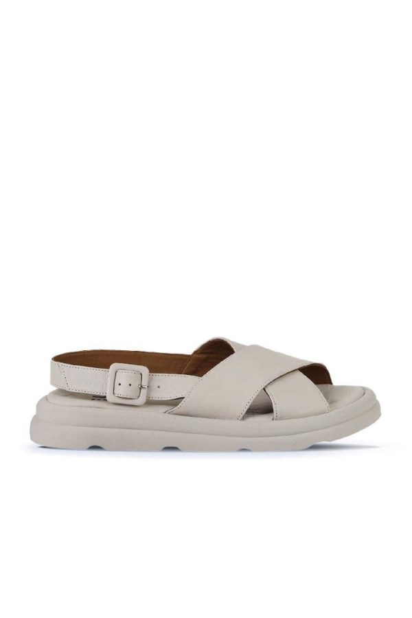 CREAM SANDALS WOMEN