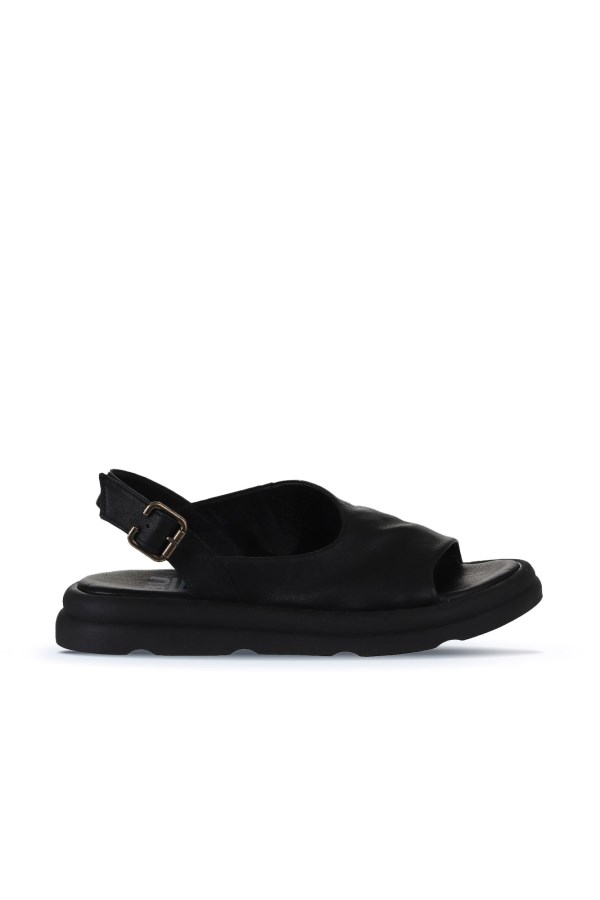 BLACK SANDALS WOMEN