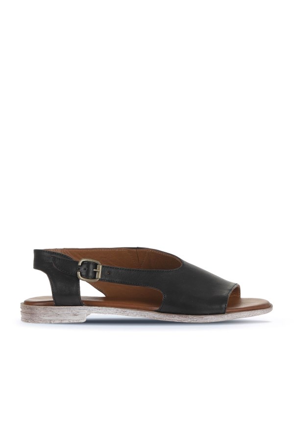 BLACK SANDALS WOMEN
