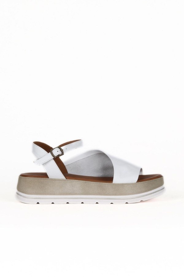 WHITE SANDALS WOMEN 