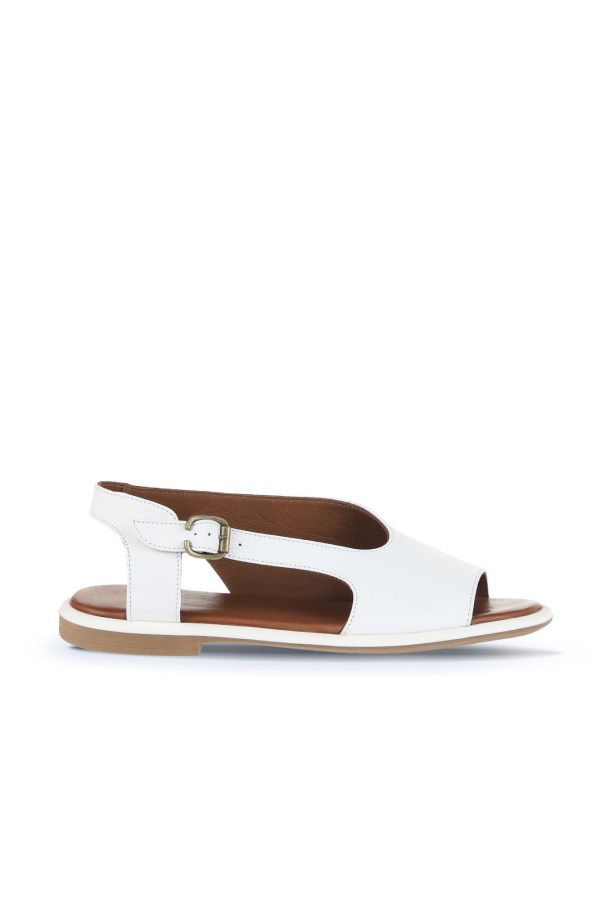 WHITE SANDALS WOMEN