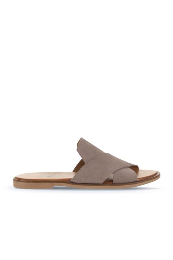 TAUPE / NEWNATURE SLIPPERS WOMEN