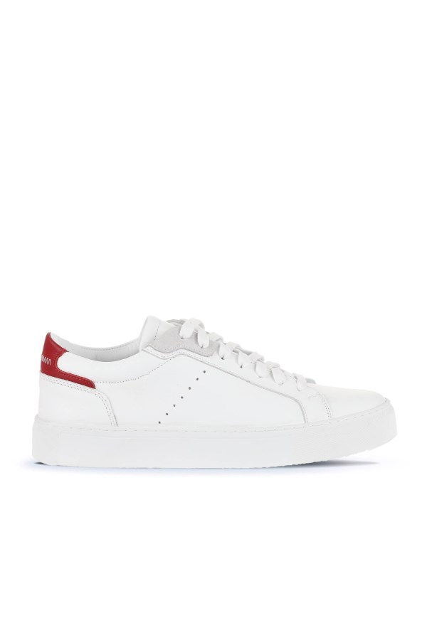 WHITE / RED SNEAKERS MEN
