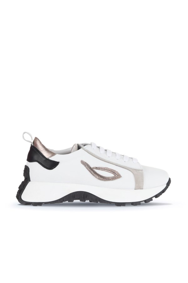 WHITE/LINO SNEAKERS WOMEN